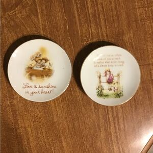 Holly Hobbie Mini Hang Plates Kids Adults